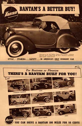 American Bantam 1941 - Bantam's A Better Buy!