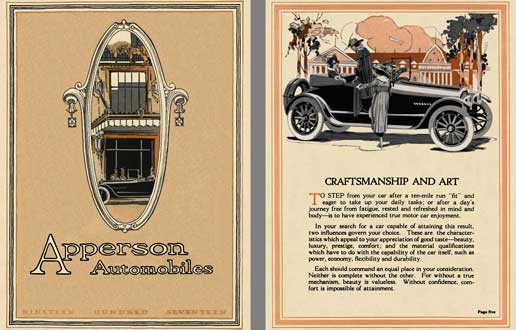 Apperson 1917 - Apperson Automobiles Nineteen Hundred Seventeen
