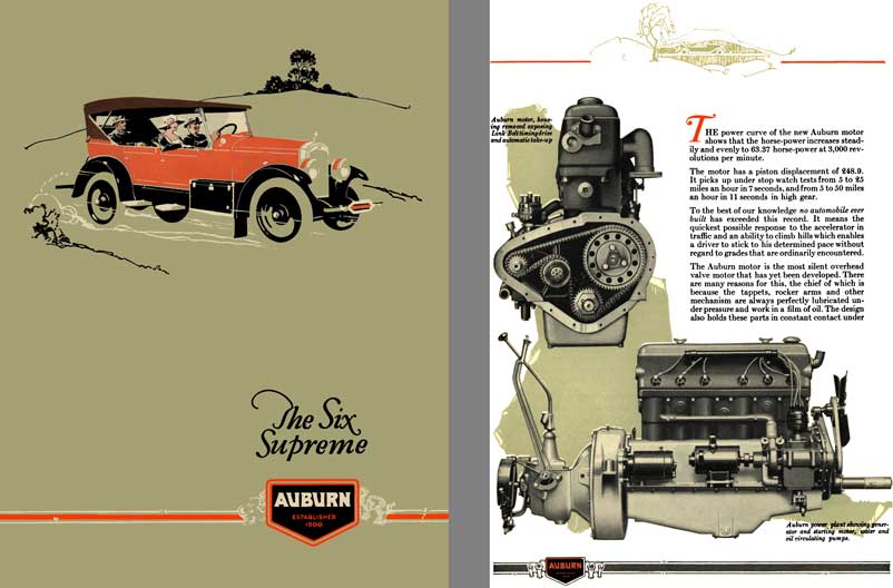 Auburn 1923 - 1923 Auburn - The Six Supreme