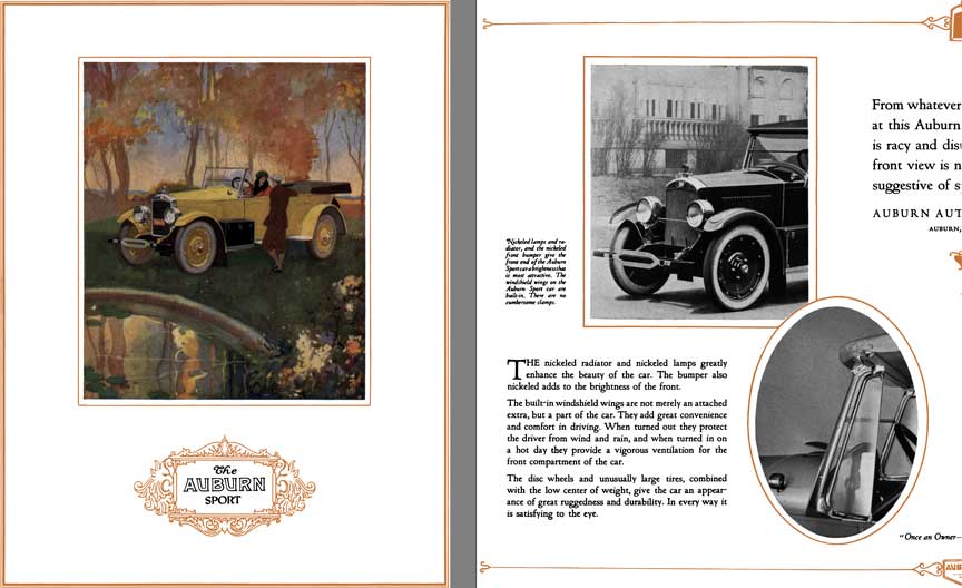 Auburn 1923 - 1923 The Auburn Sport