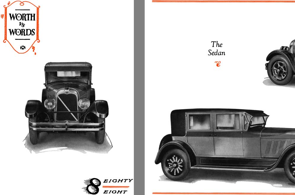 Auburn 1925 - 1925 Auburn Eighty Eight - Worth vs Words