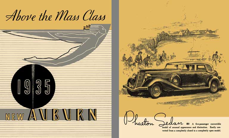 Auburn 1935 - Above the Mass Class 1935 New Auburn