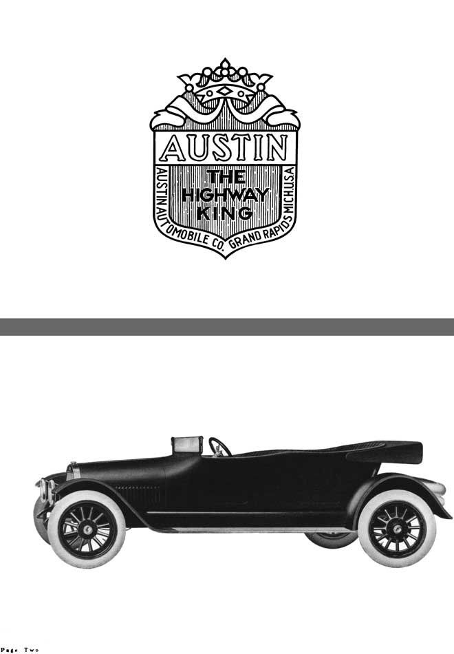 Austin 1918 - Austin The Highway King