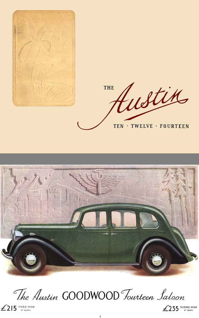 Austin 1937 - The Austin Ten Twelve Fourteen
