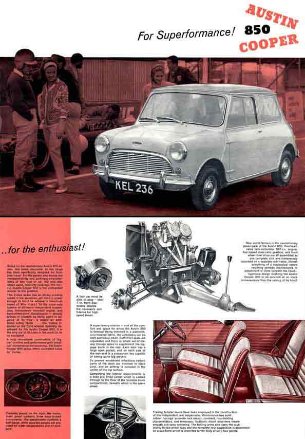 Austin 850 Cooper (c1962) - For Super Performance!