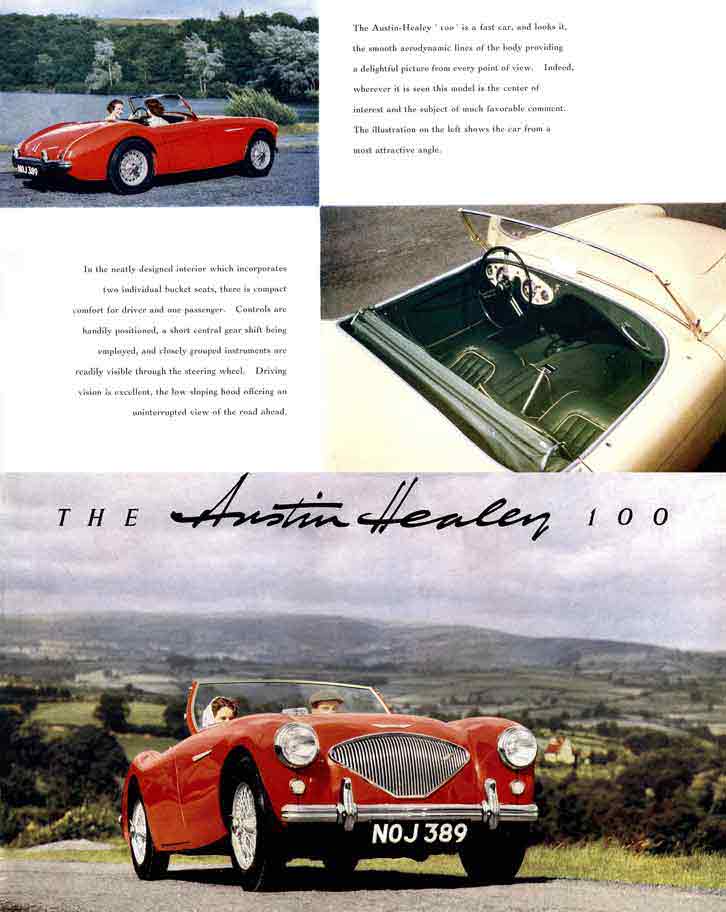 Austin Healey 100 1953 - The Record - Breaking Austin-Healey Hundred