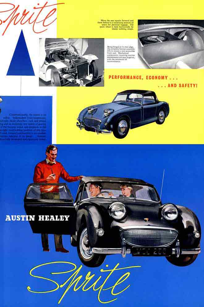 Sprite 1960 Austin Healey - The Exciting New Austin Healey Sprite