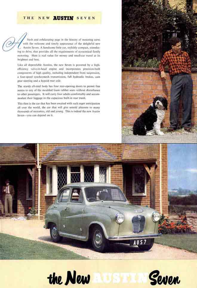 Austin Seven (c1952) - the New Austin Seven