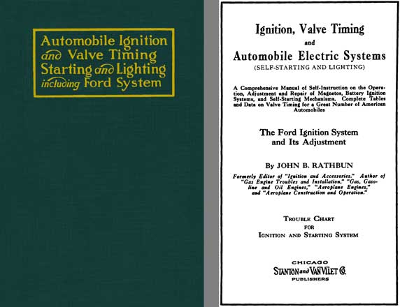 Automotive Ignition & Valve Timing Starting & Lighting including Ford System