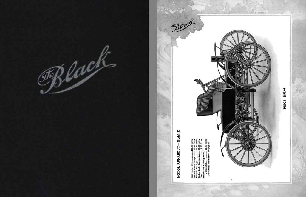 Black 1909 - Black Motor Vehicles 1909 Runabouts