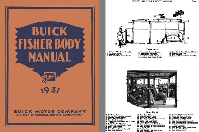 Buick 1931 - Buick Fisher Body Manual 1931