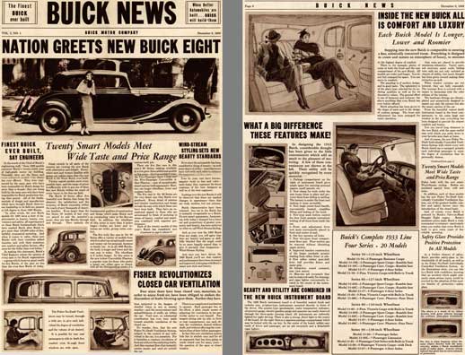 Buick 1932 - Buick News Vol.1, No. 1 December 3, 1932