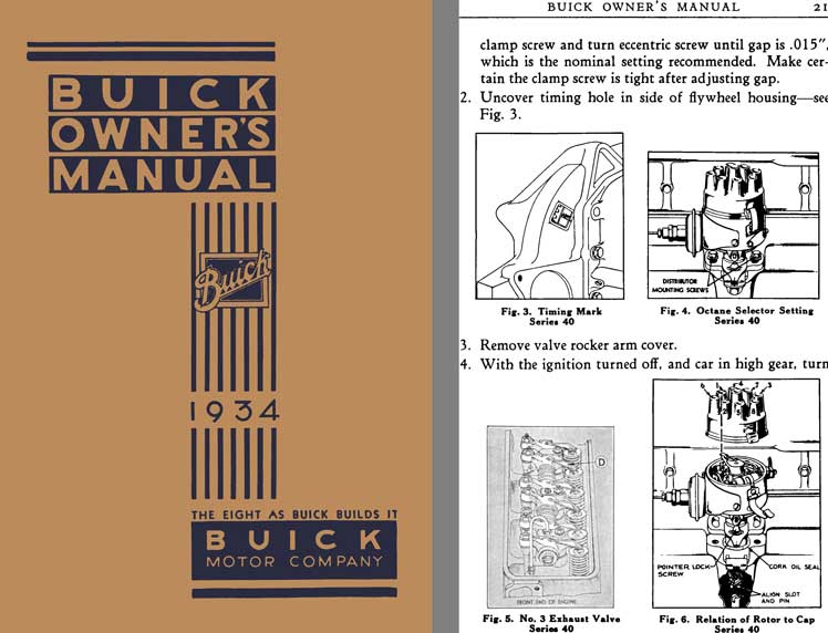 Buick 1934 - Buick Owner's Manual 1934 - The Eight as Buick Builds it - Buick Motor Company