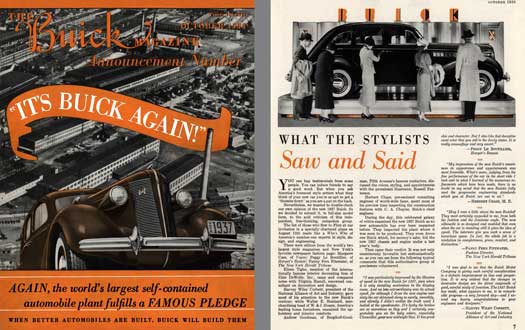 Buick 1936 - The Buick Magazine Announcement Number - October 1936
