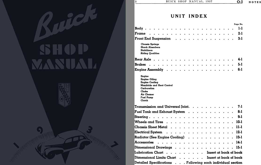 Buick 1937 - Buick Shop Manual 1937