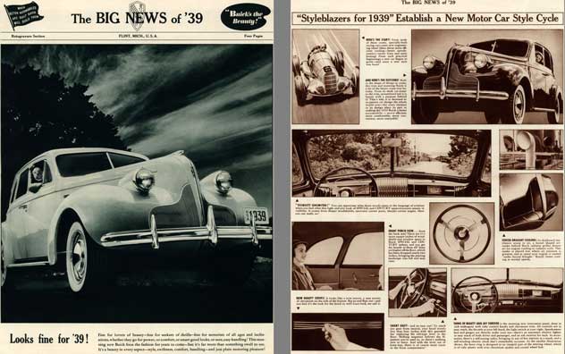 Buick 1939 - The Big News of '39