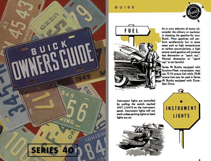 Buick 1949 - Buick Owners Guide Series 40