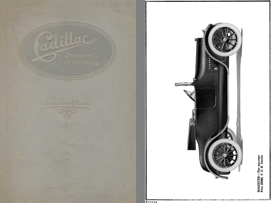Cadillac 1916 - Cadillac Standard of the World - Advance Catalog
