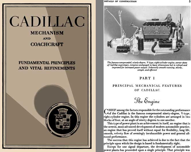 Cadillac 1929 - Cadillac Mechanism and Coachcraft - Fundamental Principles and Vital Refinements