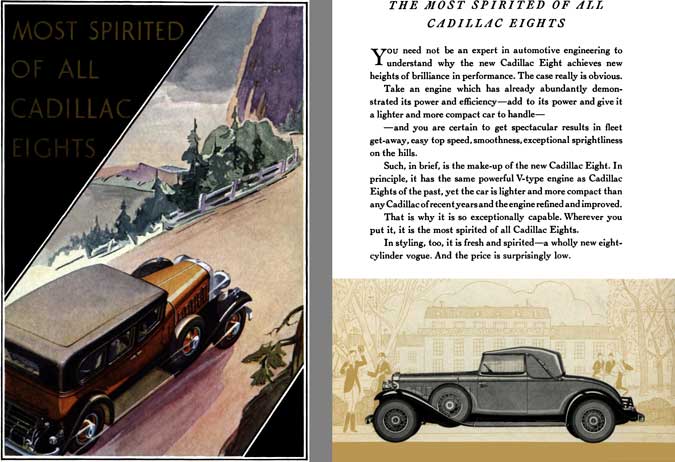 Cadillac 1931 - Most Spirited of all Cadillac Eights