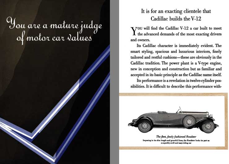 Cadillac 1931 - You are a mature judge of motor car values