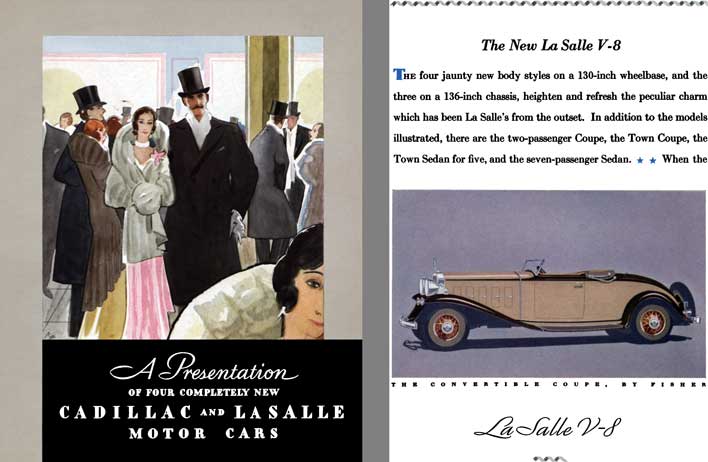 Cadillac 1932 - A Presentation of Four Completely New Cadillac and LaSalle Motor Cars