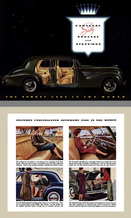 Cadillac 1939 - Cadillac Sixty Special and Sixty One (14pg)