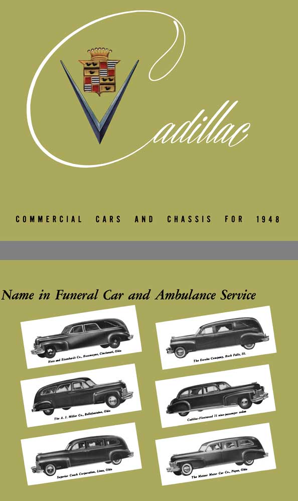 Cadillac 1948 - Cadillac Commercial Cars and Chassis for 1948