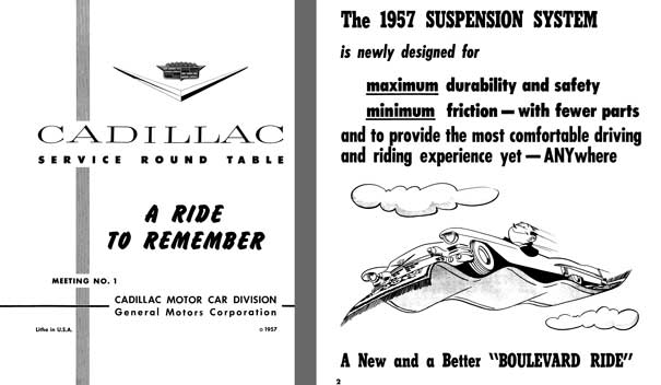 Cadillac 1957 - Cadillac Service Round Table Meeting No. 1 - A Ride to Remember