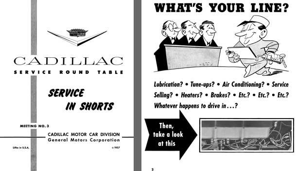 Cadillac 1957 - Cadillac Service Round Table Meeting No. 3 - Service in Shorts
