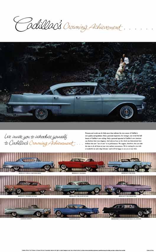 Cadillac 1957 - Cadillac's Crowning Achievement…