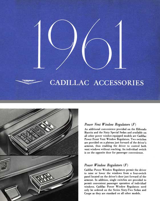 Cadillac 1961 Accessories