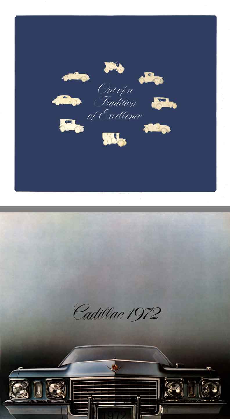 Cadillac 1972 - Out of Tradition of Excellence - Greatness Cadillac 1972