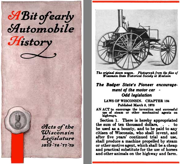 Case 1915 - A Bit of Early Automobile History