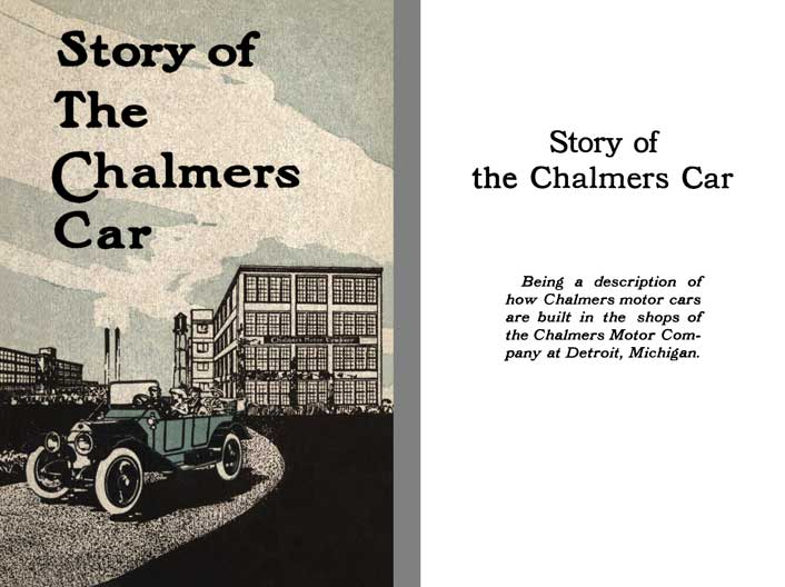 Chalmers 1913 - Story of The Chalmers Car
