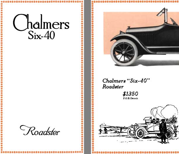 Chalmers 1916 - Chalmers Six-40 Roadster