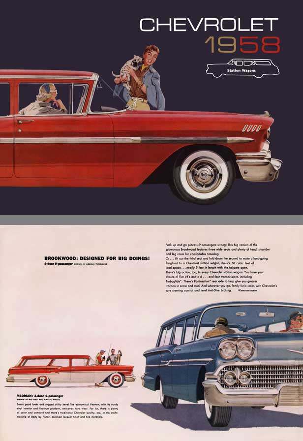 Chevrolet 1958 - Chevrolet 1958 Station Wagons