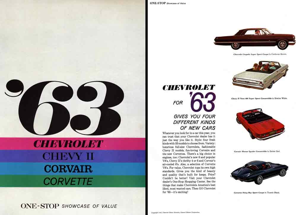 Chevrolet 1963 - '63 Chevrolet ~ One-Stop Showcase of Value