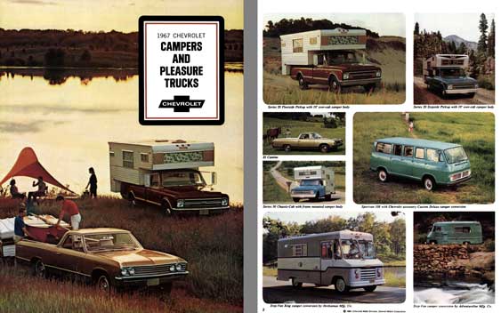 Chevrolet 1967 - 1967 Chevrolet Campers and Pleasure Trucks