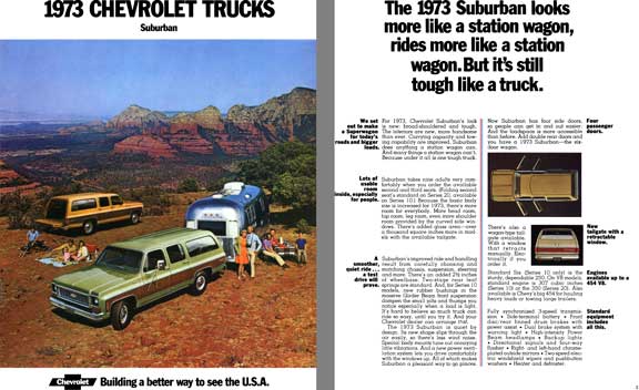 Chevrolet 1973 - 1973 Chevrolet Trucks Suburban