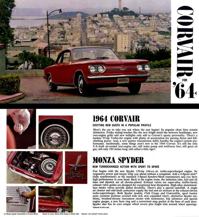 Chevrolet Corvair 1964 - Corvair for '64