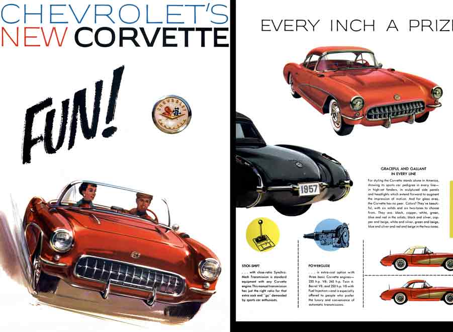 Chevrolet Corvette 1957 - Chevrolet's New Corvette Fun!