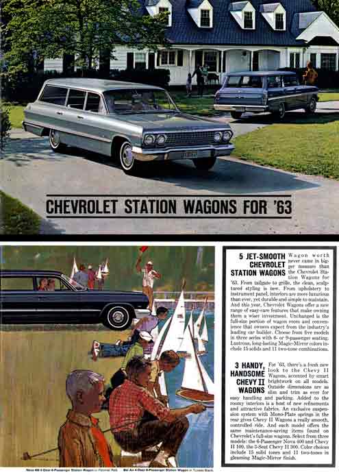 Chevrolet Station Wagons 1963 - Chevrolet Station Wagons for '63