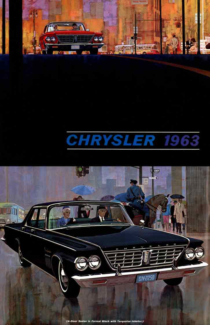 Chrysler 1963 - The crisp, new custom look of Chrysler '63