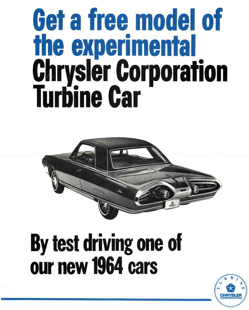 Turbine Car 1964 Chrysler - Get the News about the Experimental