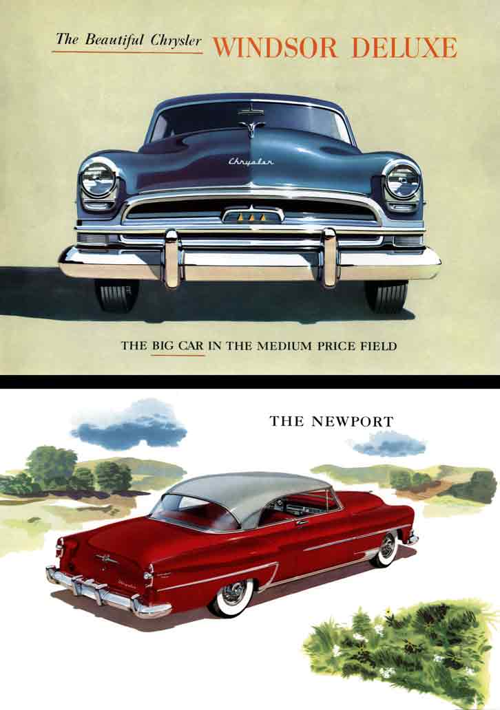 Windsor Deluxe 1954 Chrysler - The Beautiful Chrysler Windsor Deluxe