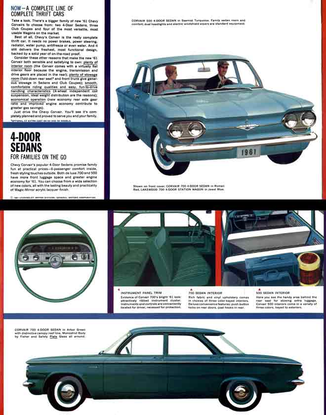 Corvair 1961 - Chevy Corvair for '61