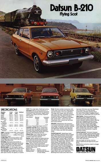 Datsun 1974 - Datsun B-210 Flying Scot