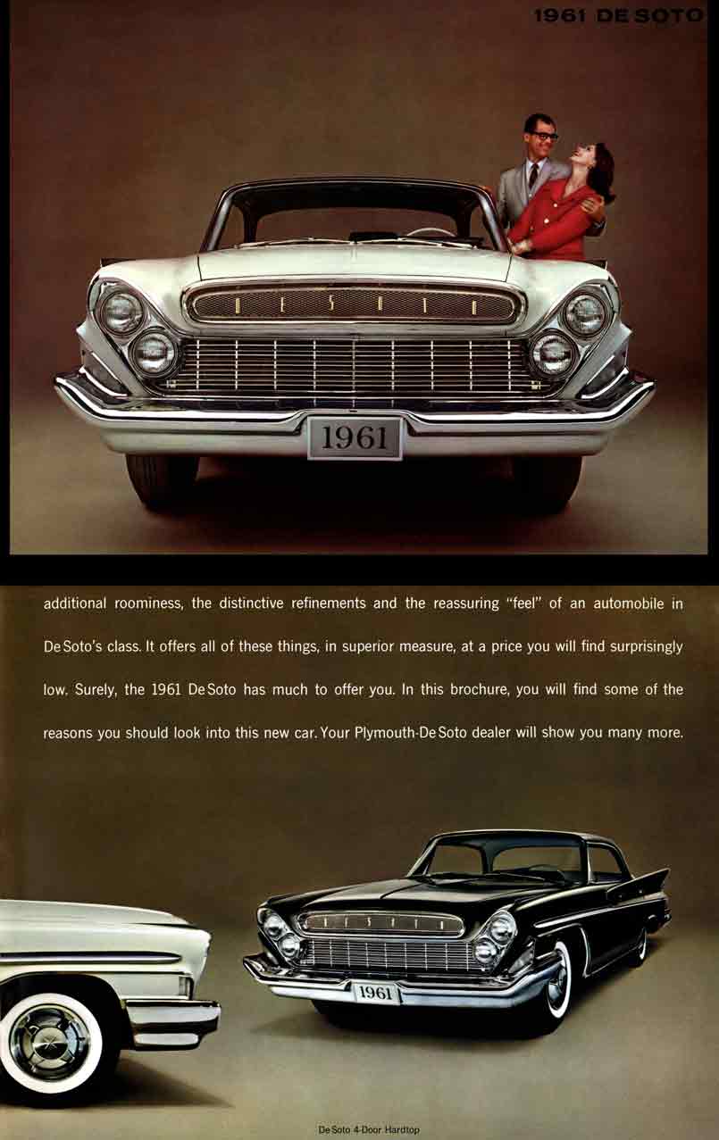 DeSoto 1961 - 1961 DeSoto Its Quality Sets It Apart, Its Price Keeps It Within Your Reach