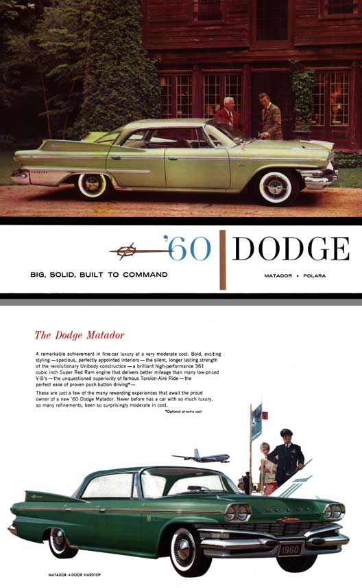 Dodge 1960 - 60 Dodge Matador - Polara - Big, Solid, Built to Command